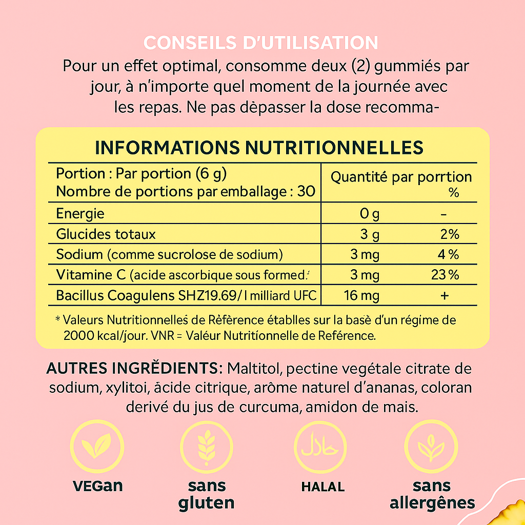 Gummies Equilibre féminin